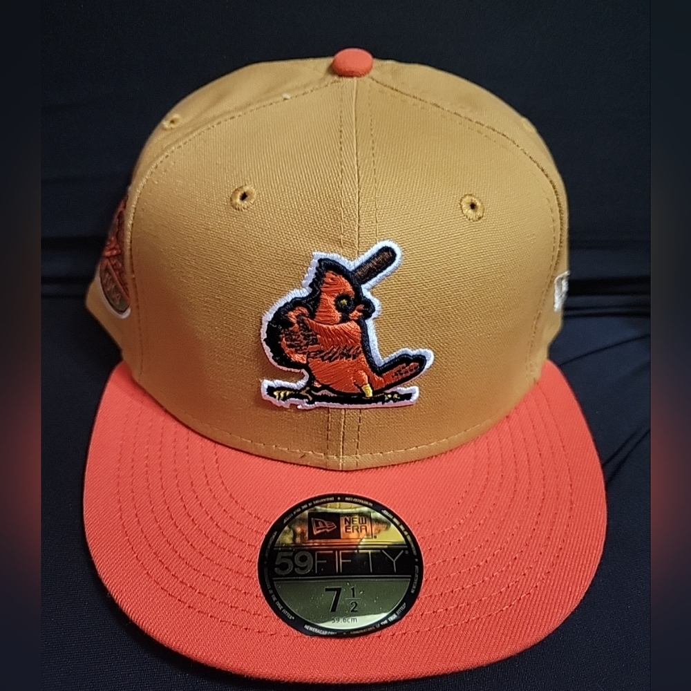 St Louis Cardinals Hat "Turkey Bowl" New Era 59Fifty Stadium Camel 2 sizes
